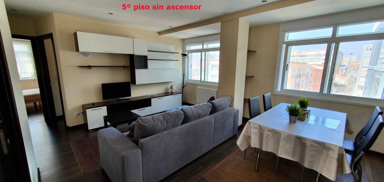 Coqueto Apartamento De 2 Habitaciones En Zona Estacion Tren Ла-Корунья Экстерьер фото