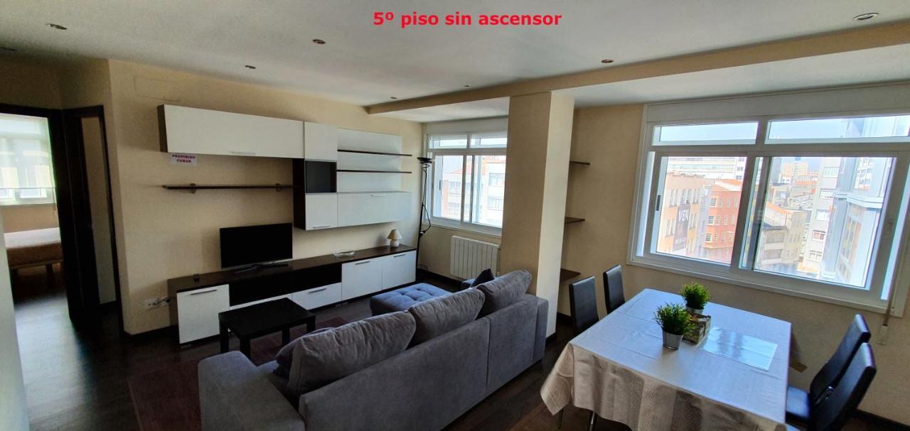 Coqueto Apartamento De 2 Habitaciones En Zona Estacion Tren Ла-Корунья Экстерьер фото
